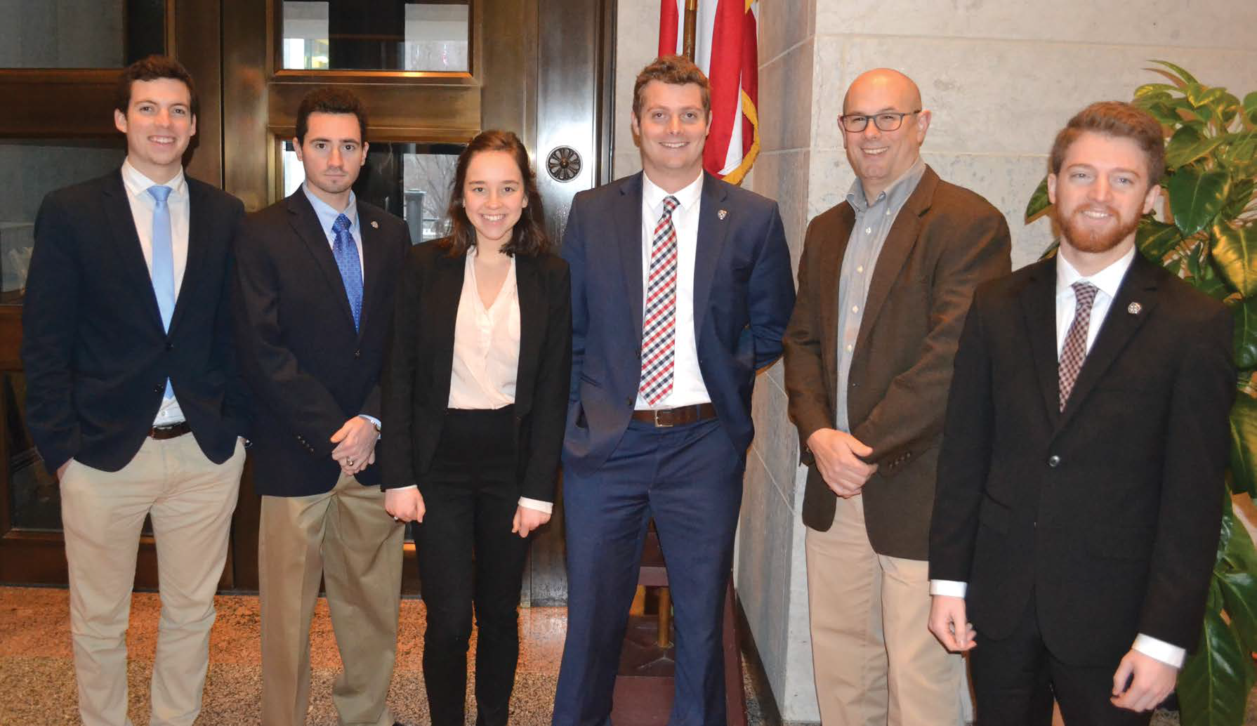 <strong>Students represent Xavier at Statehouse</strong>