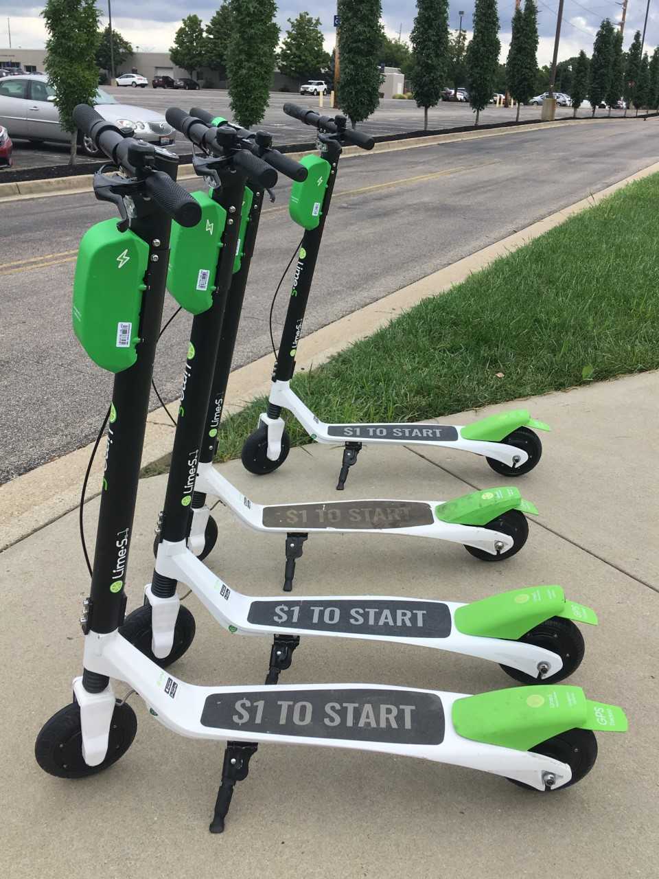 Lime, Birds banned from sidewalk