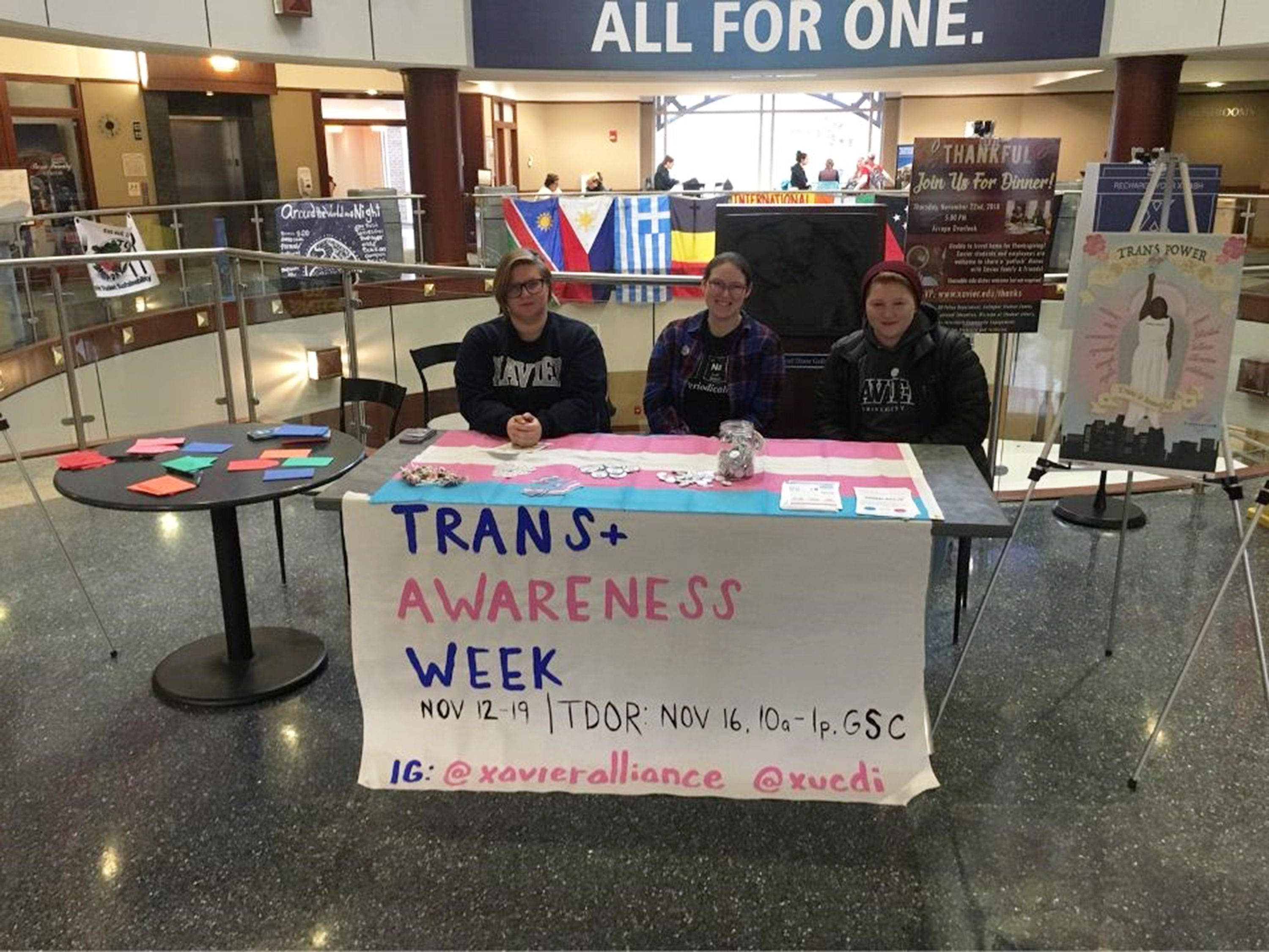 Alliance organizes encouragement for trans folx