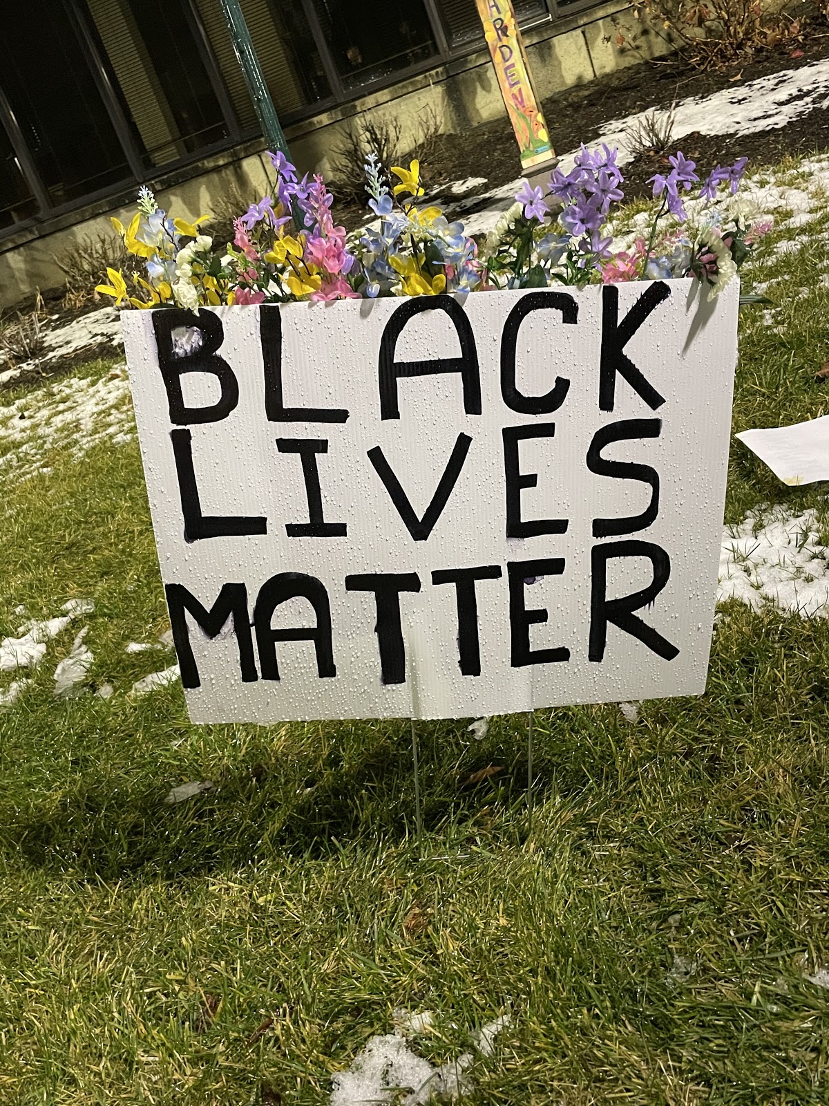 The vandalism response was lacking