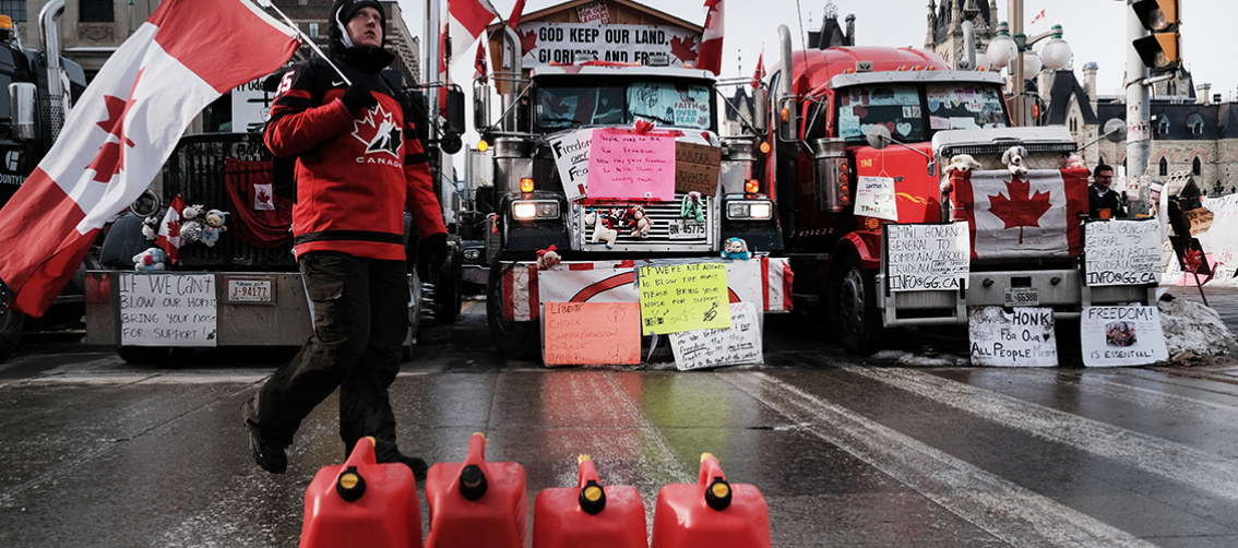 Solidarity for trucker protests
