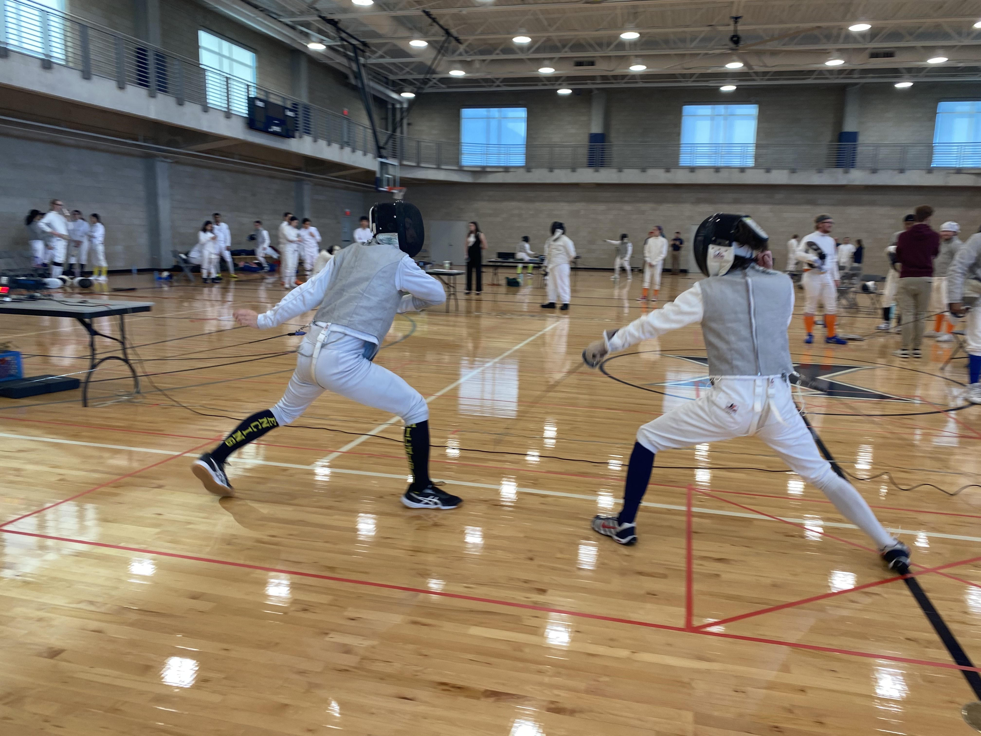 Xavier Club Fencing Hosts Four-Team Duels Tournament