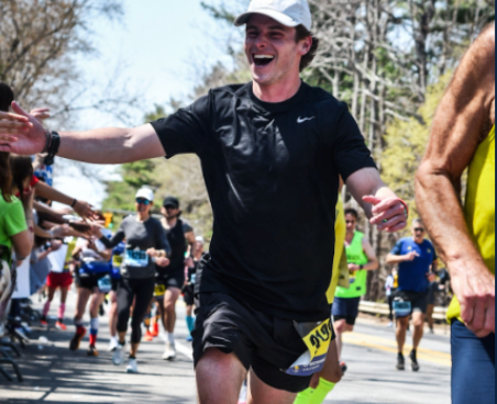 Xavier Student Runs 2025 Boston Marathon