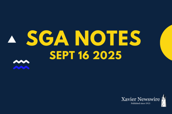 SGA Notes 9.16.25:  Dining Hall Updates