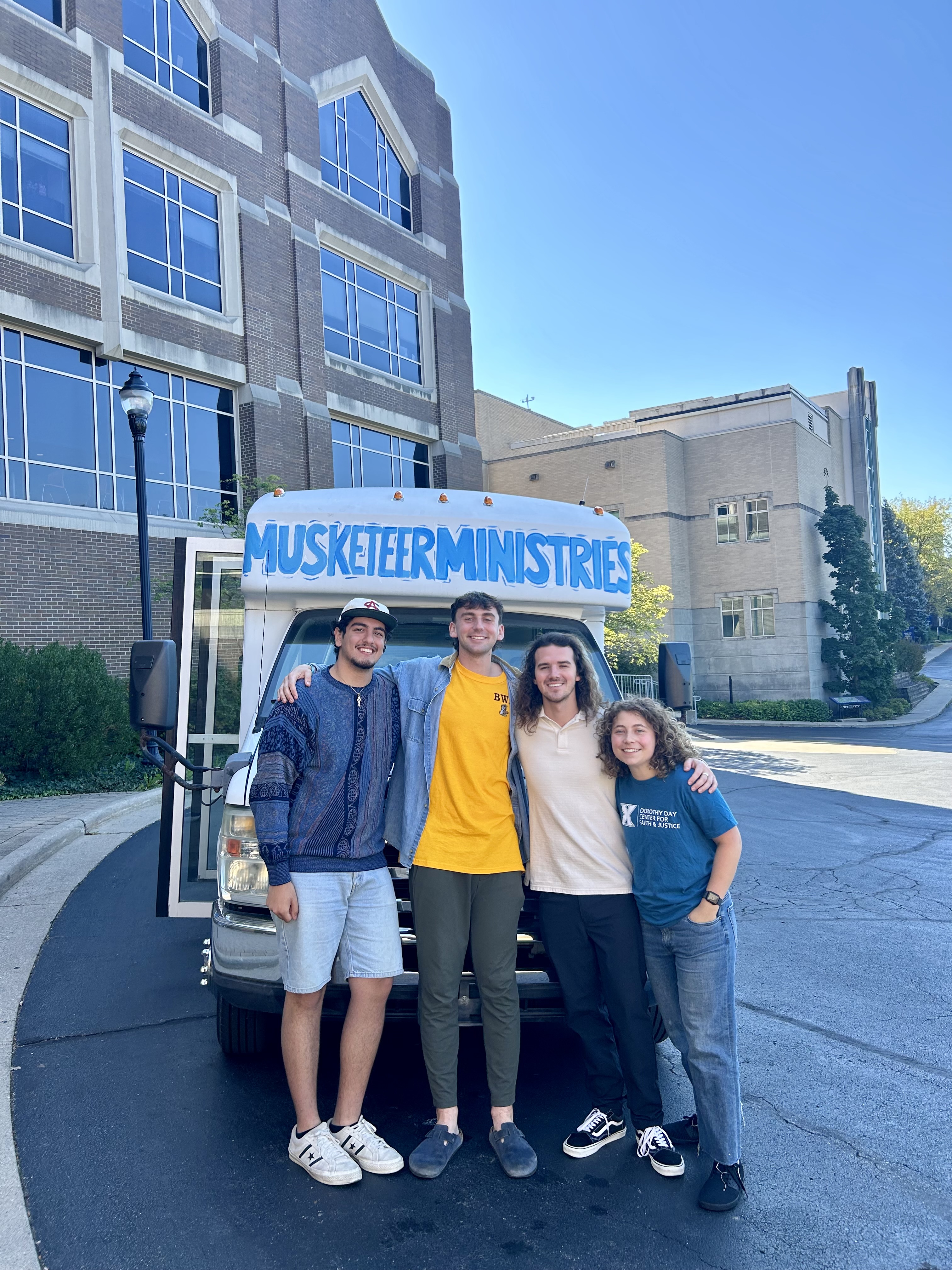 Musketeer Ministries Bus Goes Beyond Campus
