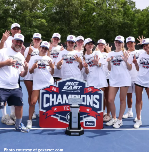 Xavier Women’s Tennis Won Their Sixth Consecutive Big East Championship Despite a Rough Start to the Season 