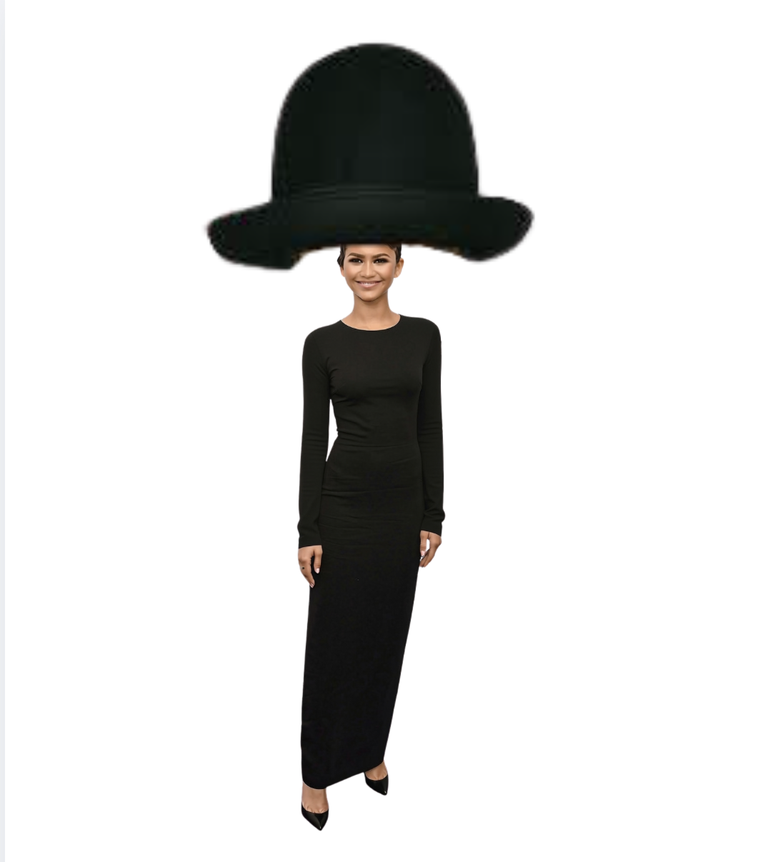 Figuring Out What Zendaya’s Hat was Hiding