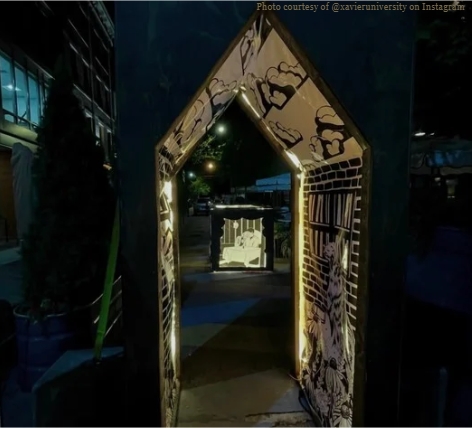 Xavier Students Represent Art Department at BLINK